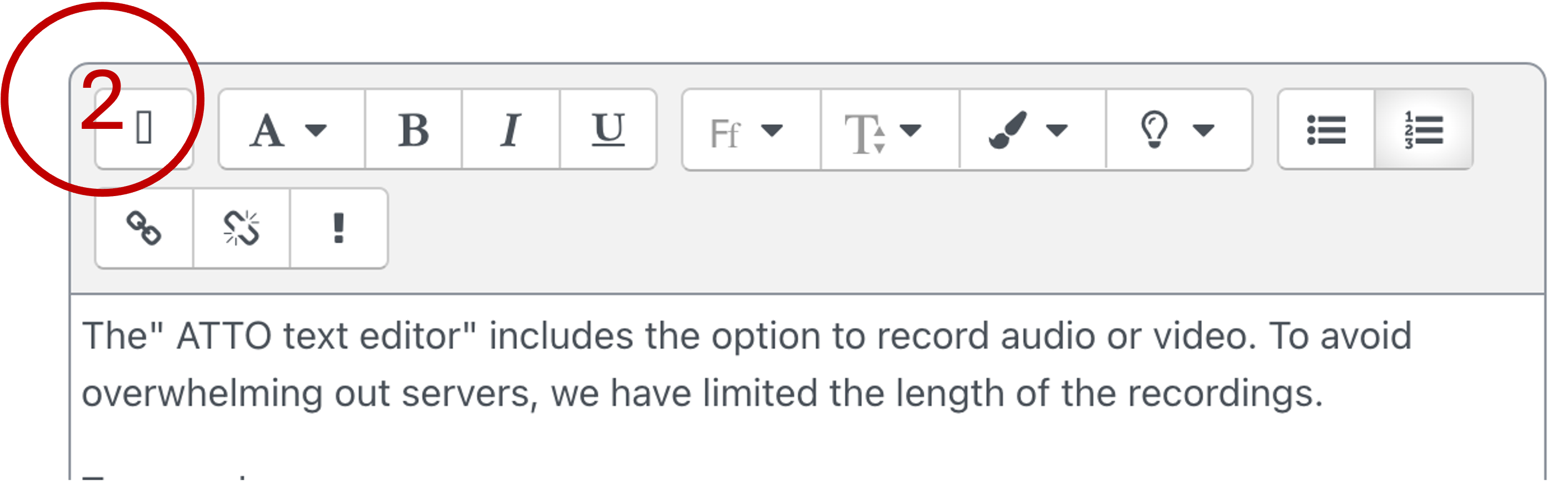 the more tool highlighted