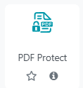 PDF Protect icon